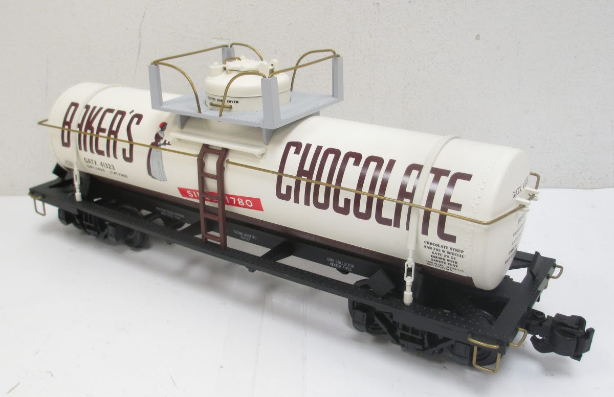 Aristo-Craft 41323 G Bakers Chocolate Single Dome Tank Car