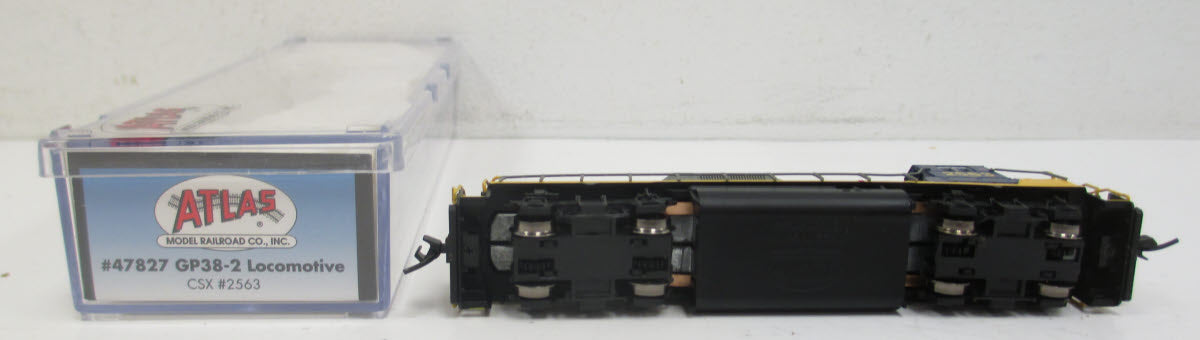 Atlas 47827 N Scale CSX GP38-2 Diesel Locomotive #2563 w/DCC