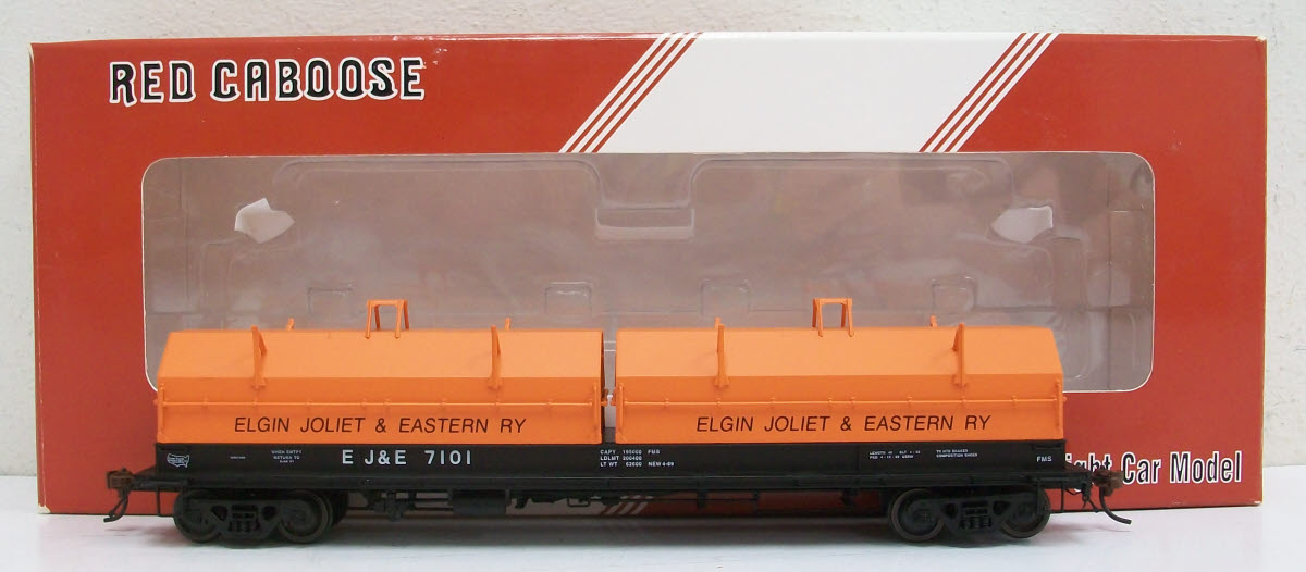 Red Caboose 32525 HO Scale Elgin Joliet & Eastern Evans Coil Car