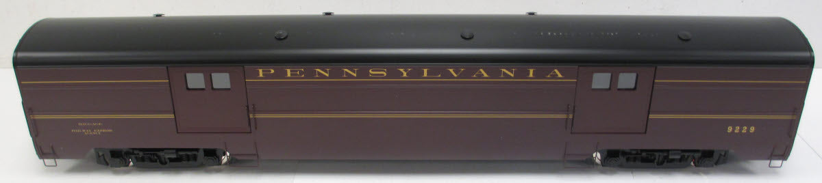 USA Trains 310202 G Pennsylvania Streamline Baggage Car - Metal Wheels