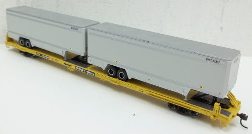 Athearn 93274 HO Trailer Train TTX 85' Flat Car W/2-40' Trailers