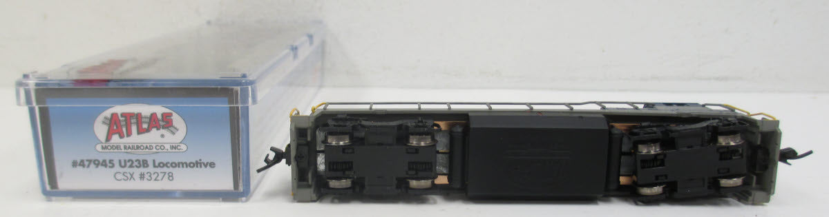 Atlas 47945 N Scale CSX U23B Diesel Locomotive #3278 w/DCC