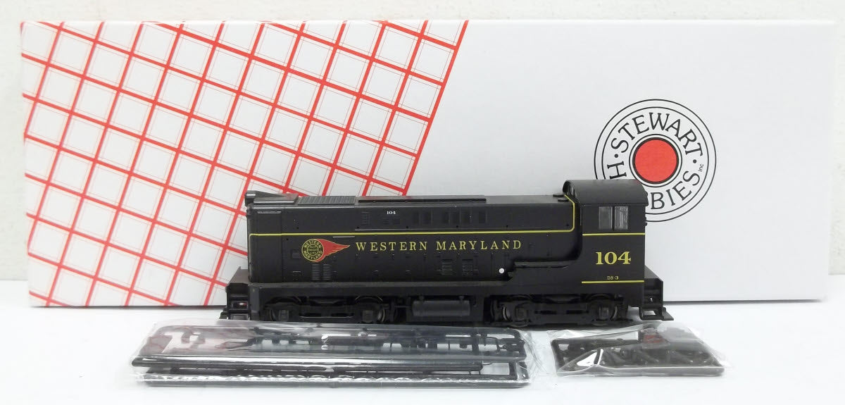 Stewart 4672 HO Western Maryland Diesel Baldwin VO-660 Drive #104 Phase II