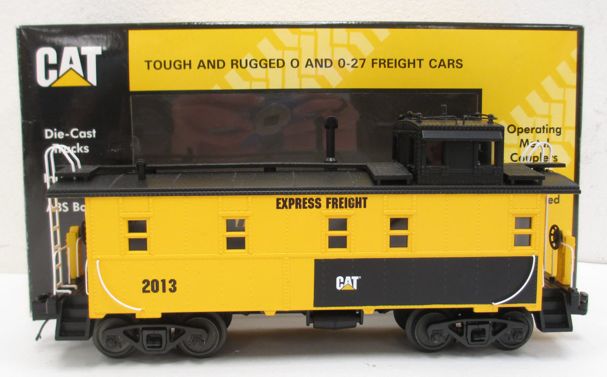 MTH 30-77219 O Caterpillar Offset Steel Caboose Car #2013