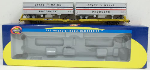 Athearn 93288 TTX 85' Flat W/ 2 40' Trailers 474675