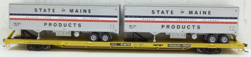 Athearn 93288 TTX 85' Flat W/ 2 40' Trailers 474675