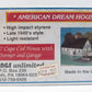 Building Unlimited 107 O Scale Cape Cod House with Shed Dormer & Garage
