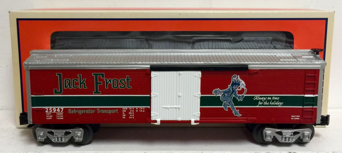 Lionel 6-25947 O Gauge North Pole Express Jack Frost Reefer