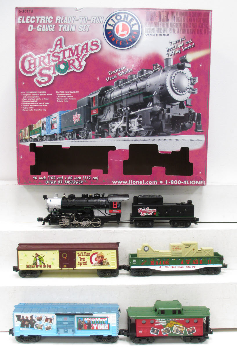 Lionel 6-30118 O Gauge A Christmas Story Steam Train Set
