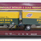 MTH 20-98600 Chicago & Northwestern Flatcar with 2 PUP Trailers