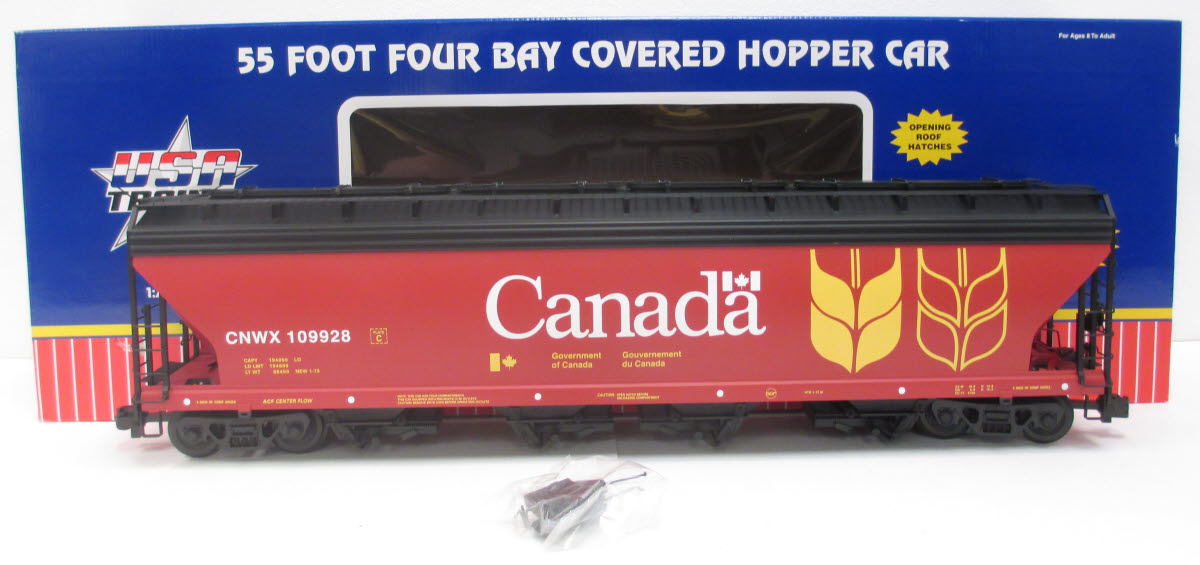 USA Trains 14122 G Canada "The Ultimate Series" 4-Bay Center Flow Hopper #109926