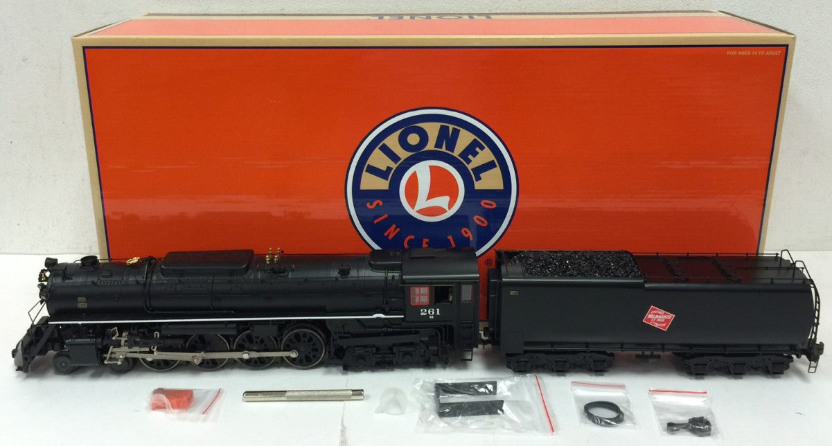 Lionel 6-11229 O Gauge Milwaukee Road S-3 Northern 4-8-4 Steam Locomotive #261