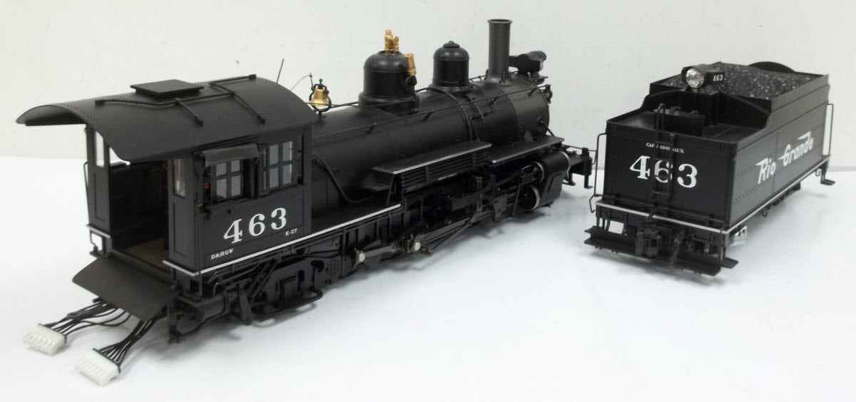 Bachmann 83095 K-27 Denver & Rio Grande Western Steam Locomotive & Tender #463