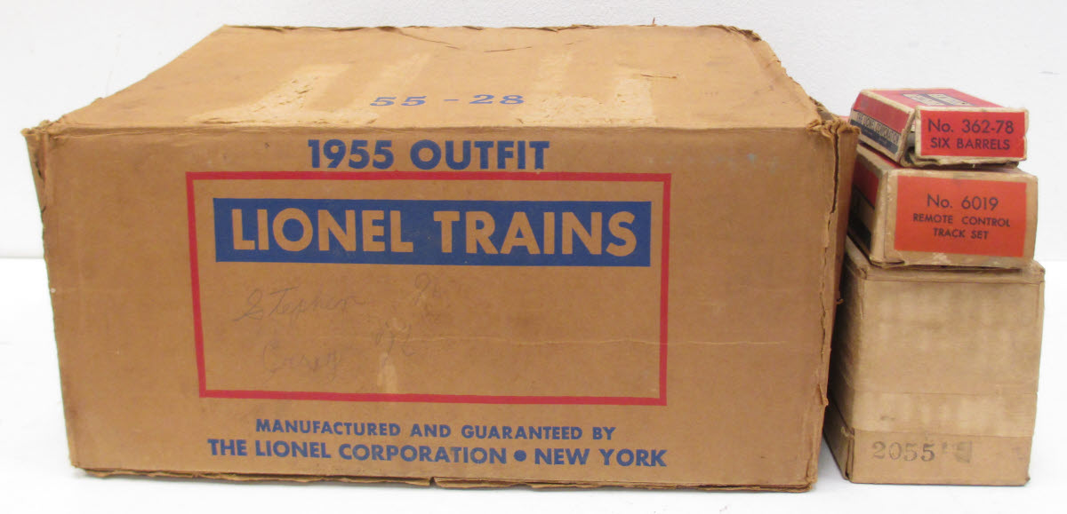 Lionel 1533WS Vintage O 2055 Freight Hauler Set w/6026W,3562,6436,6465,6357