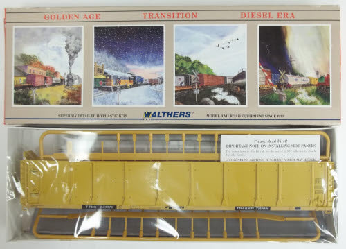 Walthers 932-4811 HO Milwaukee Road TTGX 89' Enclosed Auto Carrier # 941378 Kit