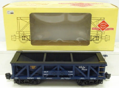 Aristo-Craft 81407 G Scale White Pass & Yukon Coal Hopper Car