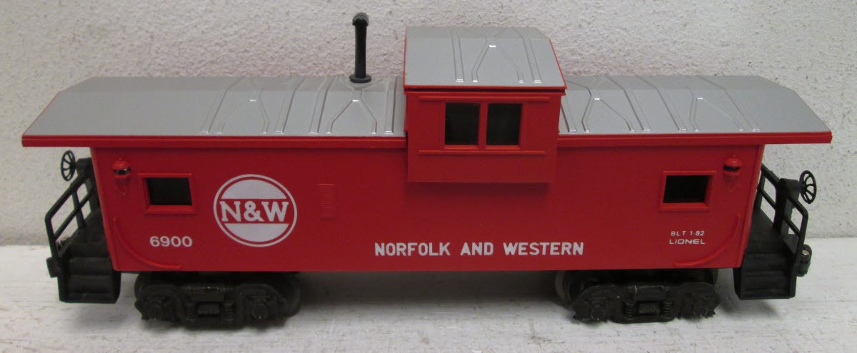 Lionel 6-6900 O Gauge Norfolk & Western Extended Vision Caboose