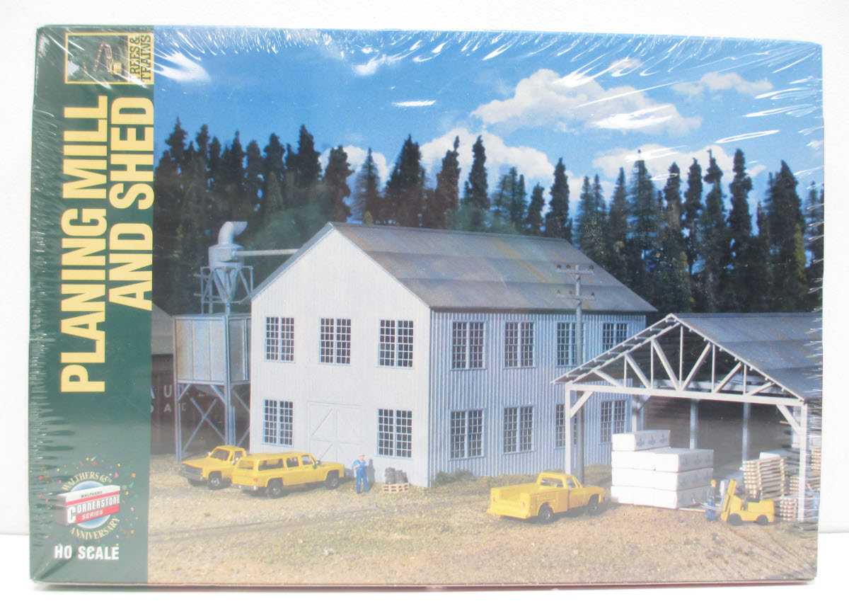 Walthers 933-3059 HO Planing Mill & Shed Industrial Structure Kit