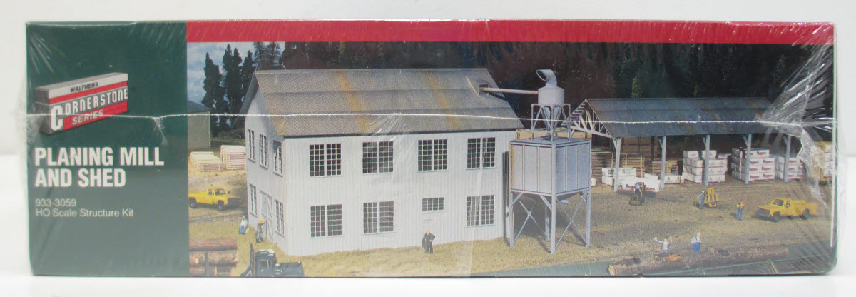 Walthers 933-3059 HO Planing Mill & Shed Industrial Structure Kit