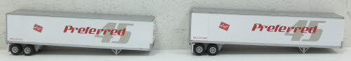 Athearn 73368 MILW 45' Fruehauf Z-Van Trailers