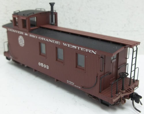 Blackstone Models 340951 HOn3 Denver Rio Grande & Western Long Caboose #050