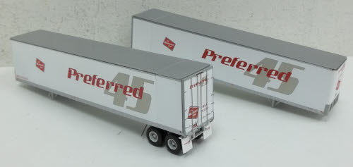 Athearn 73368 MILW 45' Fruehauf Z-Van Trailers