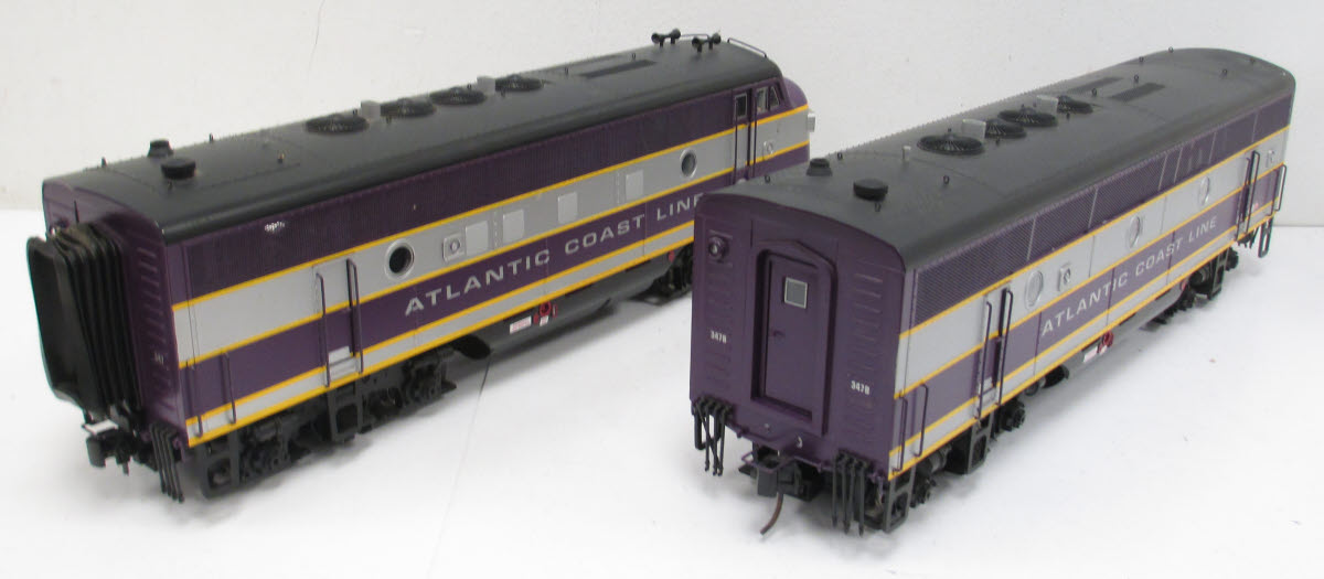 USA Trains 22253 G Atlantic Coast Line F-3 AB Diesel Locomotive Set