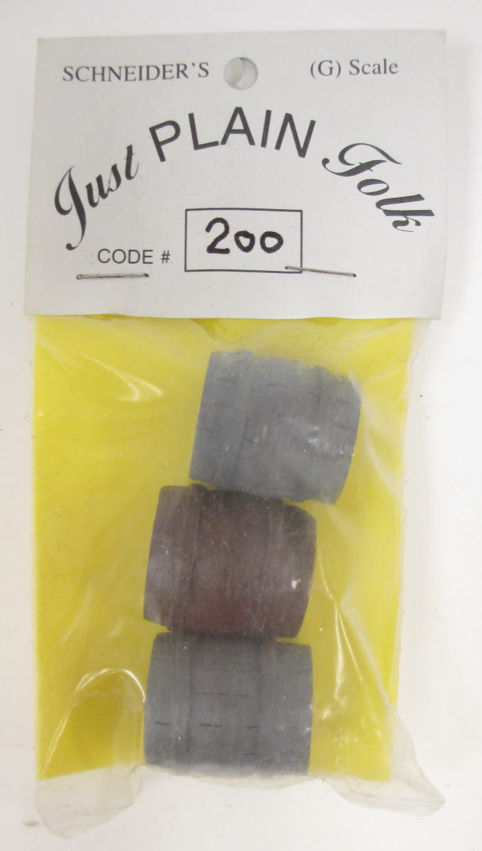 Just Plain Folk 200 Three Barrel Pack
