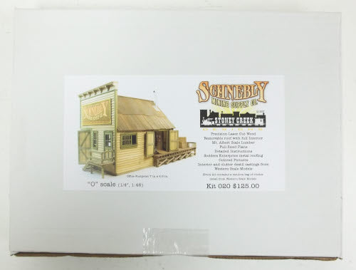Stoney Creek 020 O Scale Schnebly Mining Supply Company Kit