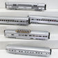 MTH 20-65196 O Santa Fe 70' Streamlined Ribbed Passenger Car Set (Set of 5)