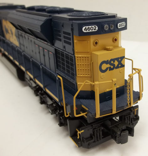 MTH 20-2873-3 CSX SD-80MAC Non-Powered Diesel Engine #4602
