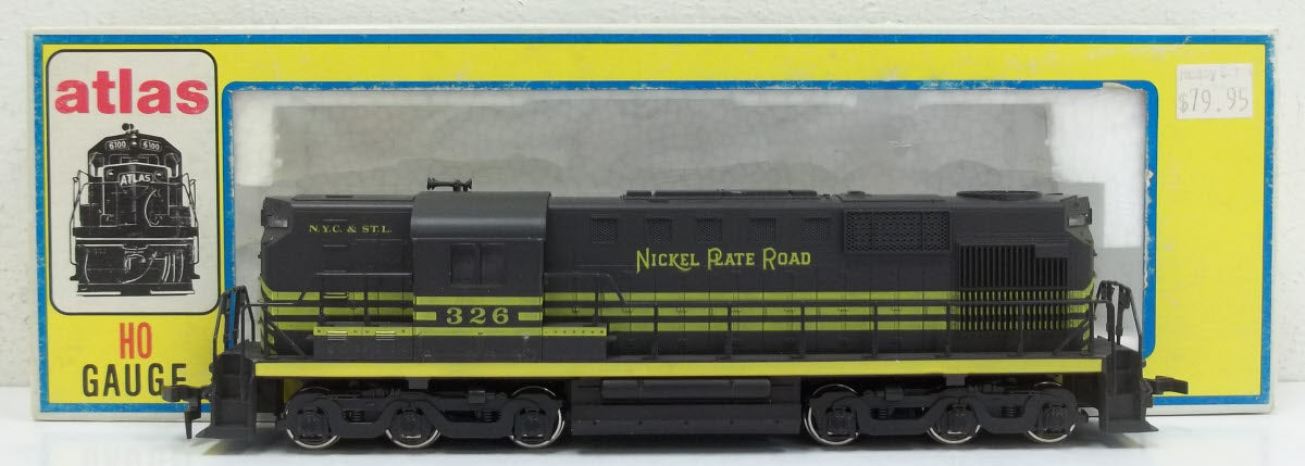 Atlas 8002 HO Nickel Plate Rd. RSD-12 Diesel Locomotive #326