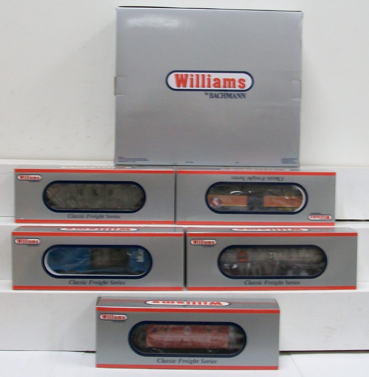 Williams 00304 GM Norfolk & Westerm Blue Ridge Hauler O Gauge Steam Train Set