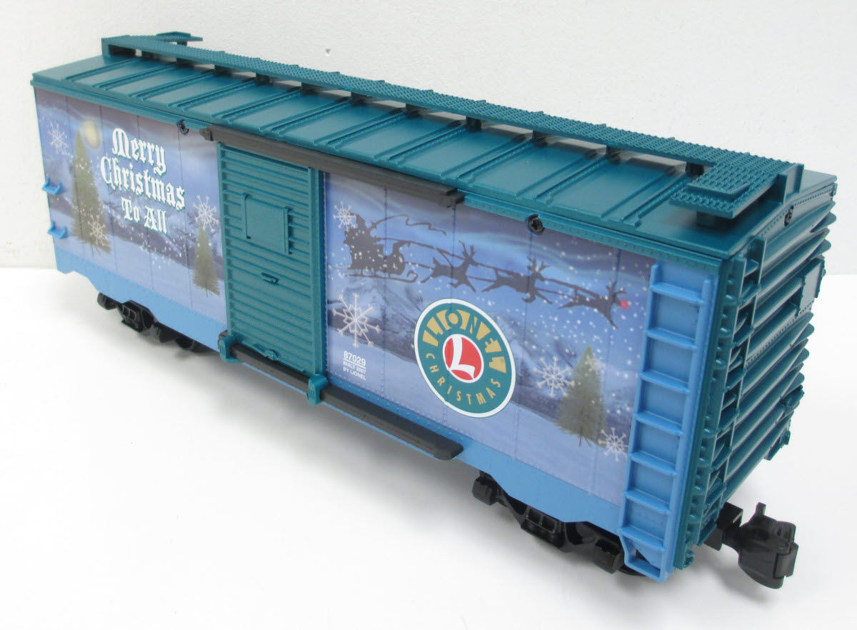 Lionel 8-87029 G Scale 2007 Christmas Boxcar