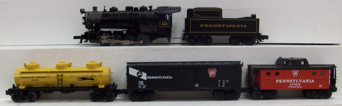 Lionel 6-30174 Pennsylvania Flyer O Gauge Steam Freight Train Set