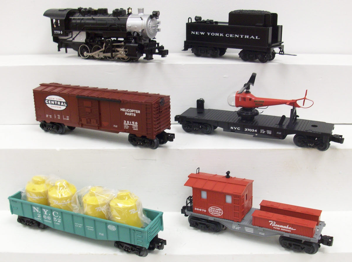 Lionel 6-30200 New York Central Flyer O Gauge Steam Freight Train Set