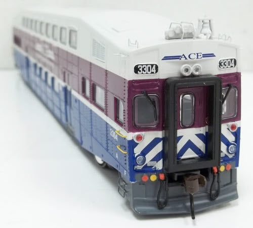 Athearn 2590 HO "ACE" 3-Car Commuter Express Set