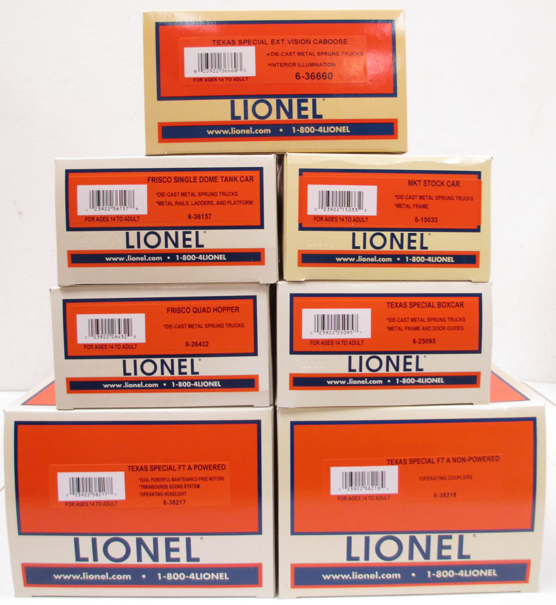 Lionel 6-30142 The Texan O Gauge Diesel Train Set