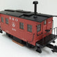 Aristo-Craft 46952 B&O Track Cleaning Caboose (Metal Wheels)