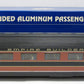 USA Trains 31061 G Great Northern Corrugated Aluminum Coach #1215 - Metal Wheels