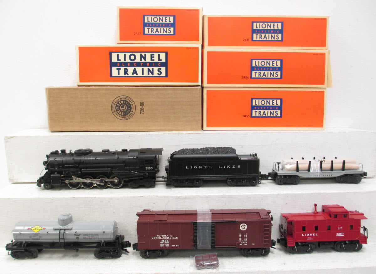 Lionel 6-38338 O Gauge PWC Berkshire Steam Freight Train Set #2129WS