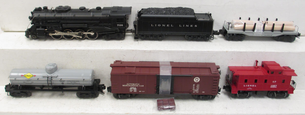 Lionel 6-38338 O Gauge PWC Berkshire Steam Freight Train Set #2129WS