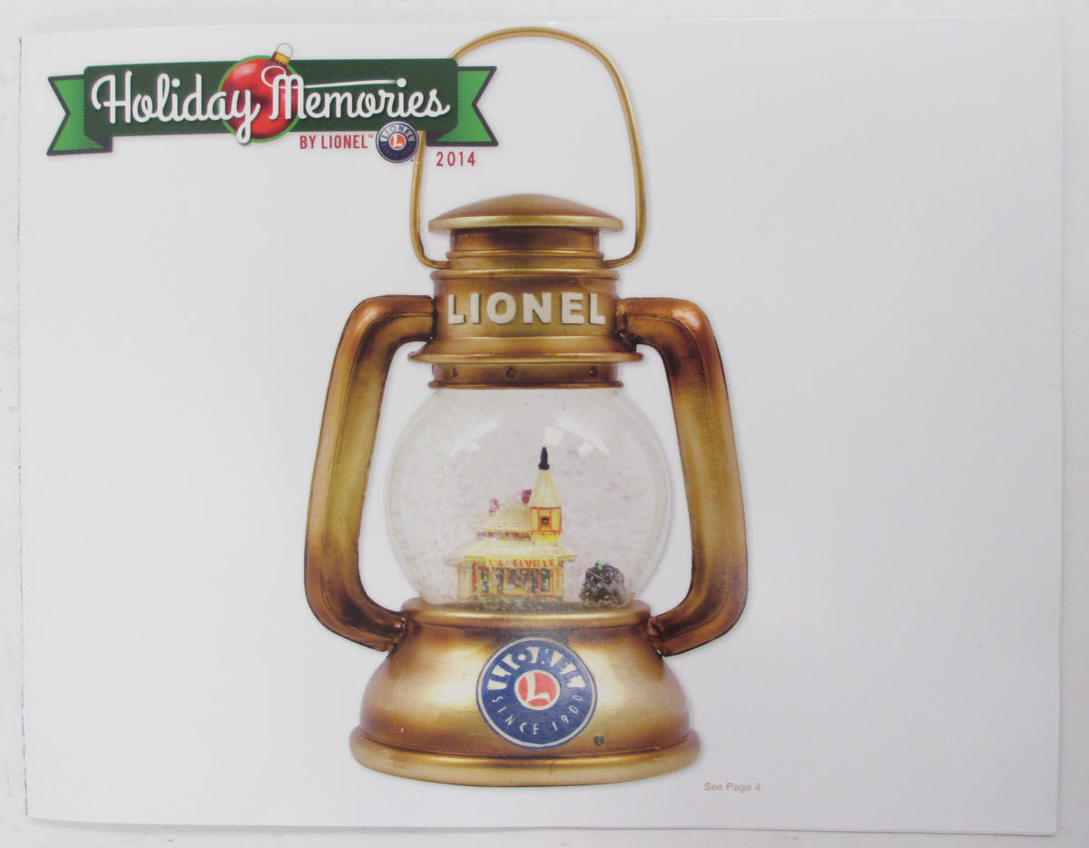 Lionel 2014 Holiday Memories Gift Catalog