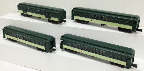 Williams 43464 NP 60' Madison Passenger Car (Set of 4)