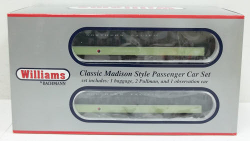 Williams 43464 NP 60' Madison Passenger Car (Set of 4)