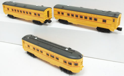 Williams 43240 Union Pacific 027 Streamliner Passenger Set (Set of