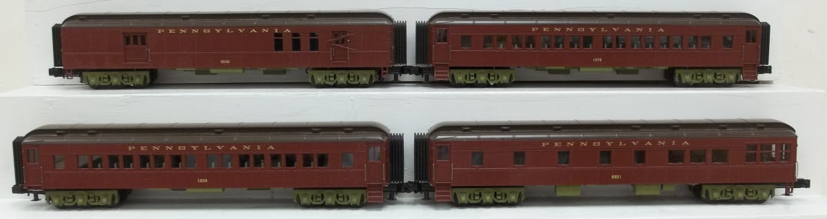 MTH 30-69064 O Pennsylvania RailKing 60’ Madison Passenger Car Set (Set of 4)