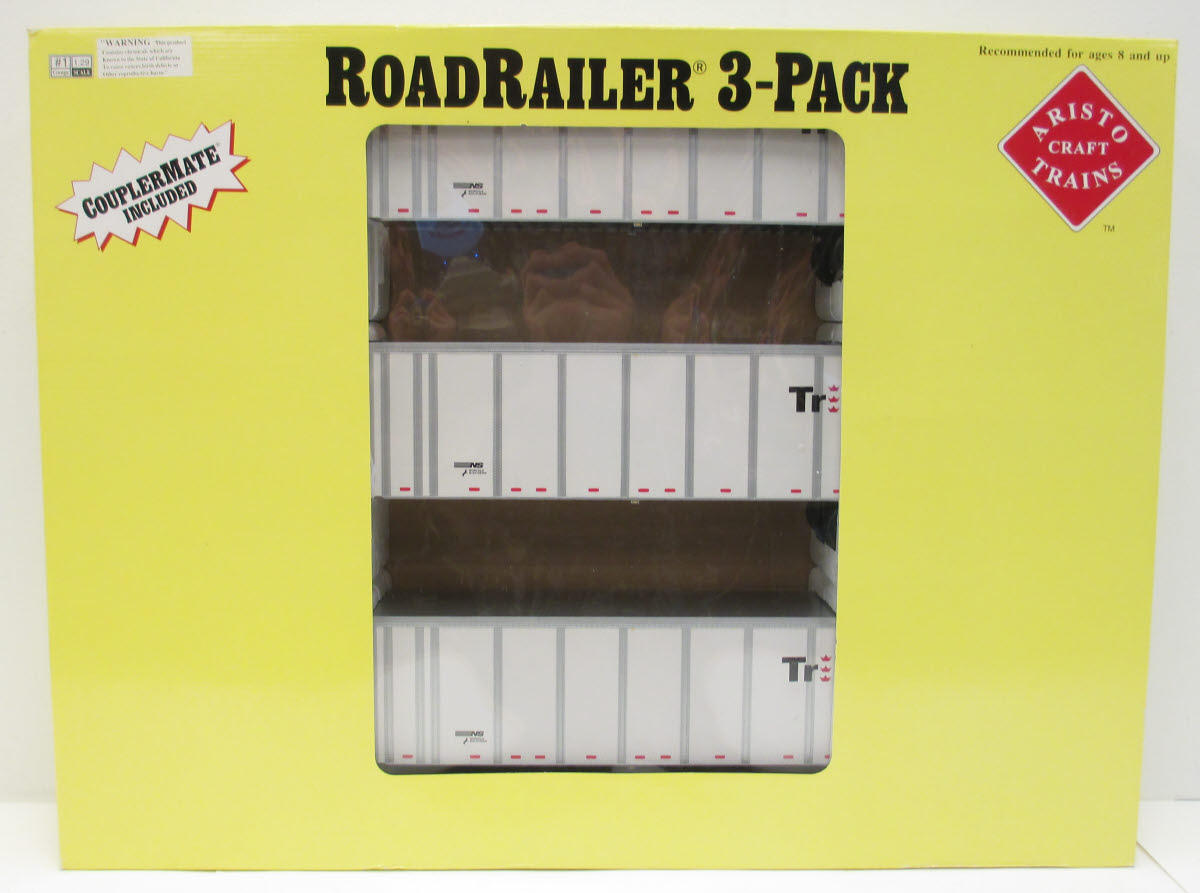 Aristo-Craft 46801-3 Triple Crown Road Railer 3-Pack