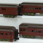 MTH 30-69064 O Pennsylvania RailKing 60’ Madison Passenger Car Set (Set of 4)