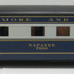 USA Trains R31040 G B&O Capital Limited "Napanee" Aluminum Observation Car